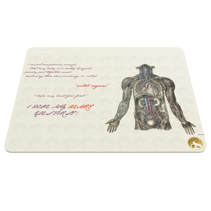 ماوس پد هومرو مدل A5564 طرح پزشکی آناتومی Hoomero Anatomy Medicine A5564 Mousepad